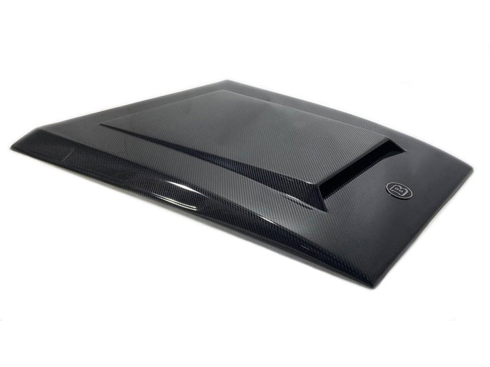 Mercedes-Benz W463 G-Wagon Carbon Fiber Hood Cover Bonnet Scoop + Badge